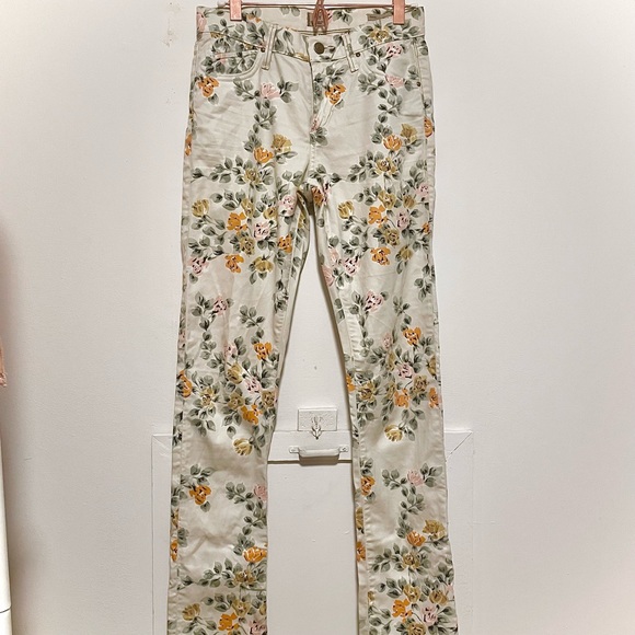 Citizens of Humanity Mandy High Rise Floral Jeans - Picture 2 of 3